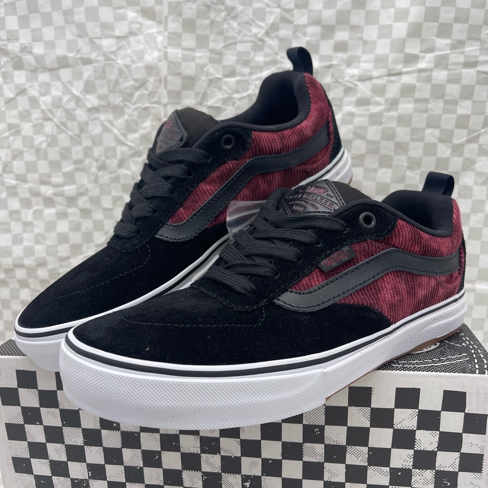 Vans WMNS Kyle Walker
Corduroy Tie-Dye/Black/White Sneakers 
VN0A5JIEX4C - Picture 2 of 16